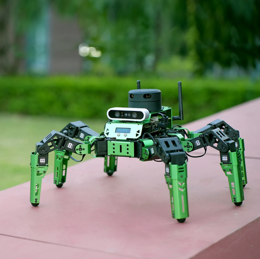 Hiwonder JetHexa -ROS Hexapod robotic Kit  - with advance Lidar Depth Camera - (Advance kit option)