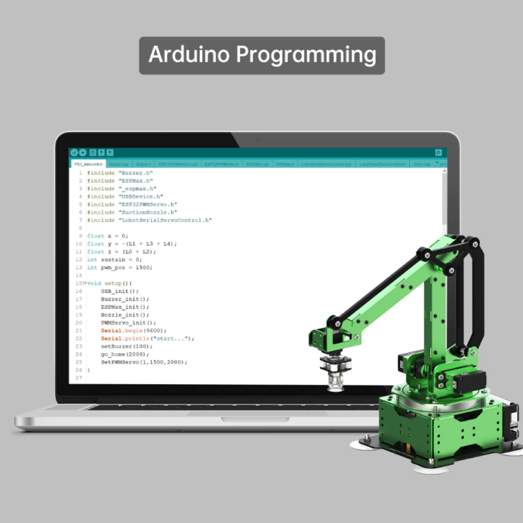 Hiwonder Maxarm Robotic Arm -- Developer Kit (ESP32)