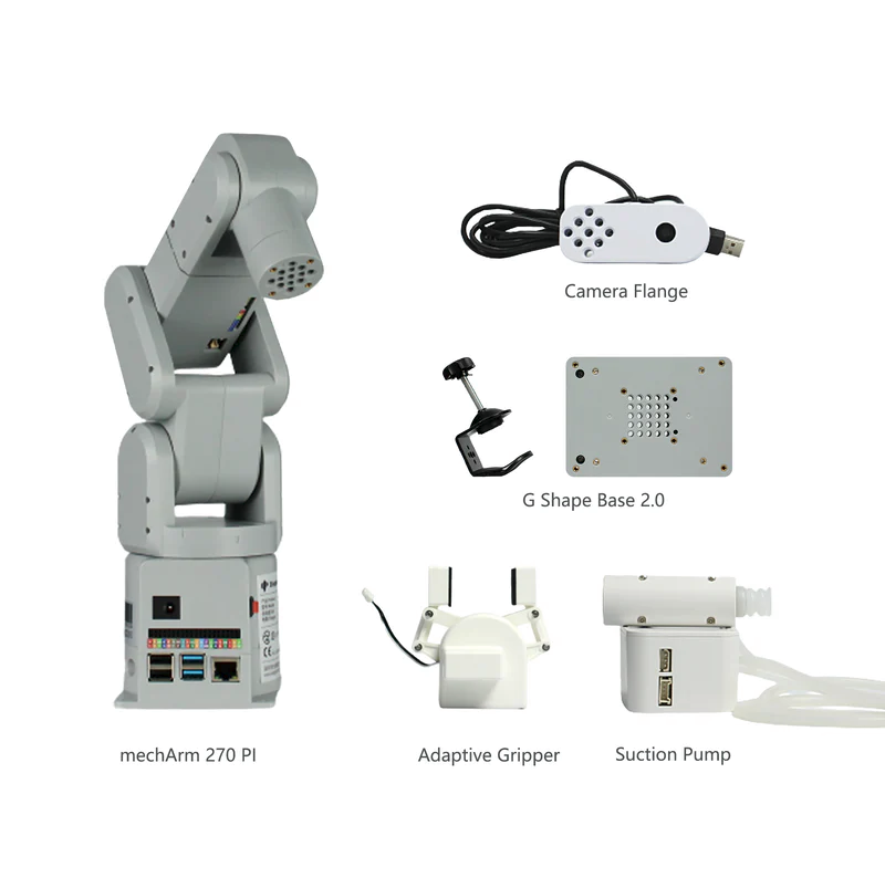 MechArm - 270 - 6 -Axis Compact Robotic Arm (All -in-one Suite)