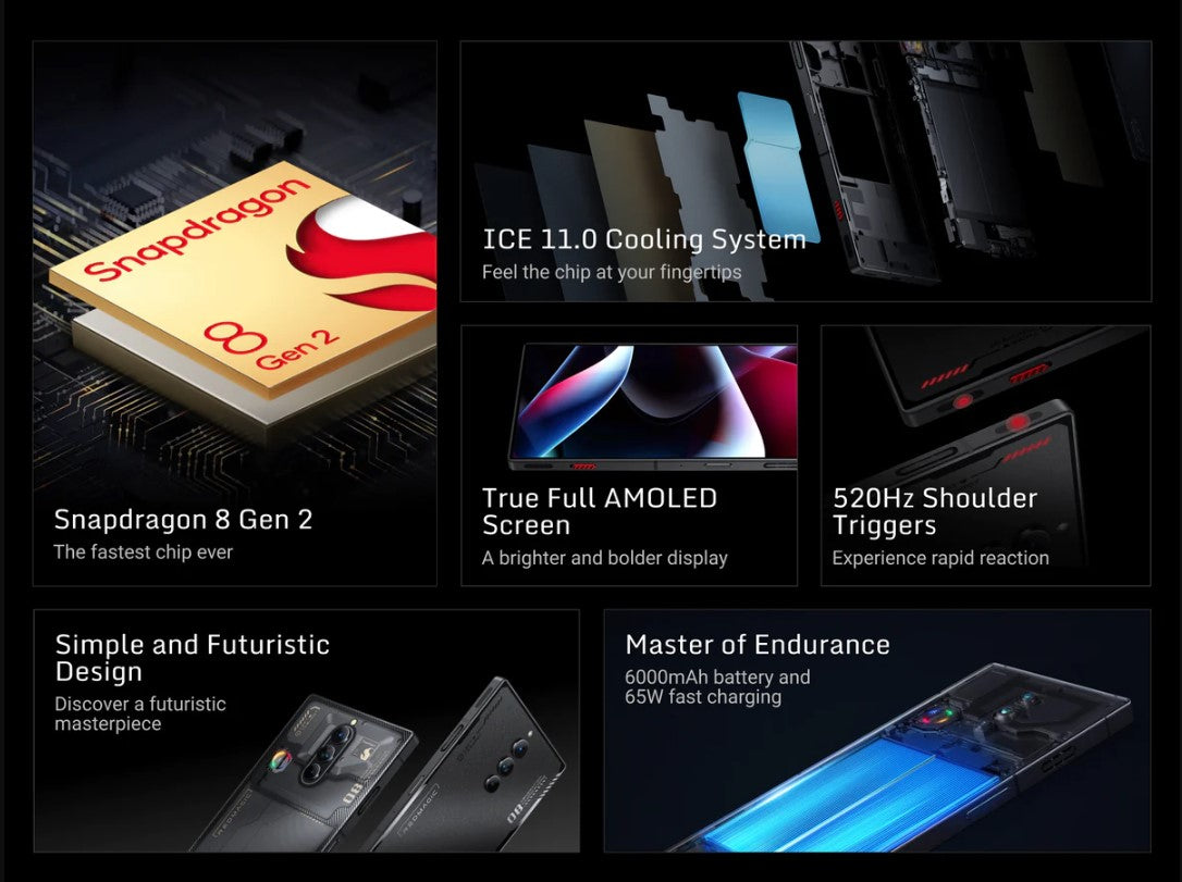 RedMagic -- 8pro Advance Gaming Smartphone