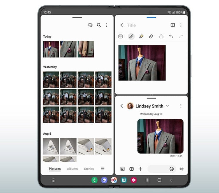 Samsung - Galaxy Z Fold 4 - Foldable Smart Phone