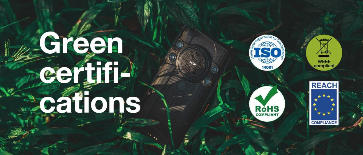 AGM H5 Pro - Rugged 4G Smart Phone with Night vision, Loud Speaker, and Android 12