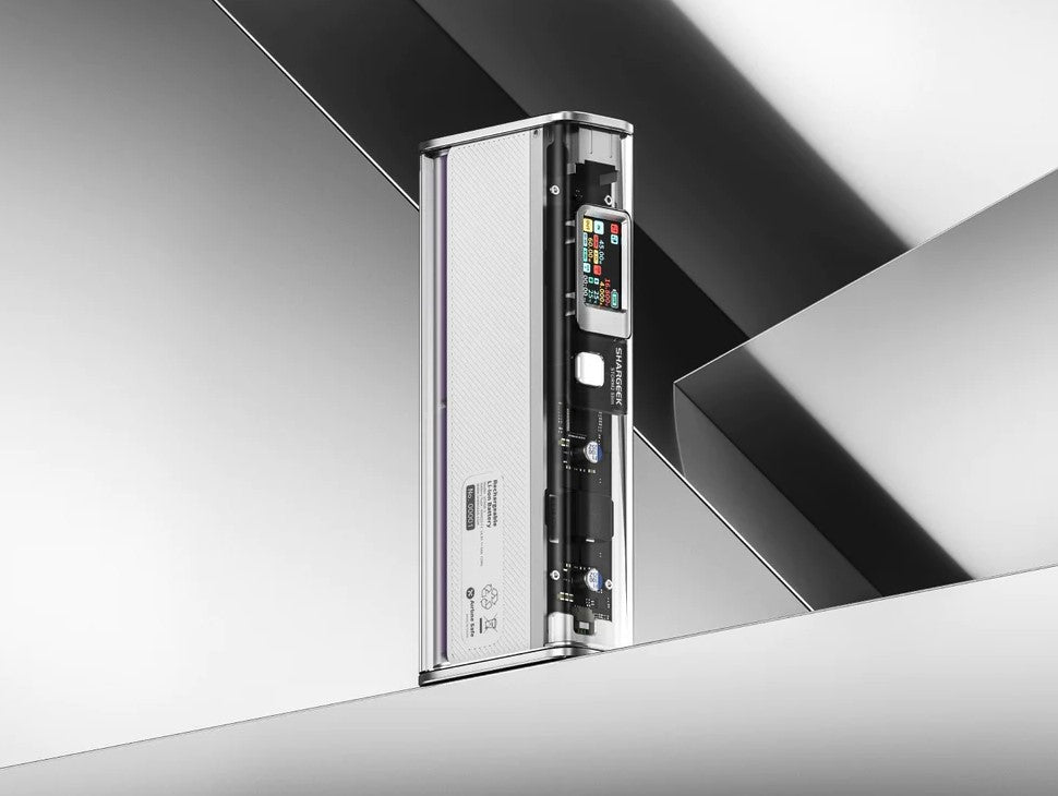 Shargeek ----- Shargeek 130/Strom 2 Slim 20000mAh -- Sleek Design Portable Power bank with IPS display