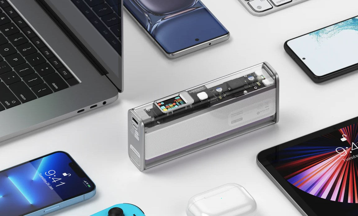 Shargeek ----- Shargeek 130/Strom 2 Slim 20000mAh -- Sleek Design Portable Power bank with IPS display