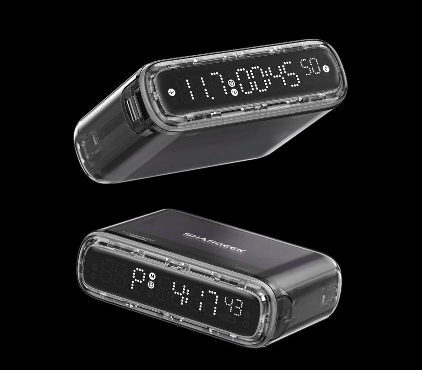 Sharge - Starship Seer 10000mAh Power Bank with Time display and Charging time Prediction