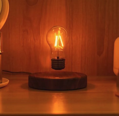 TGD-192-LF --- Magnetic Levitation Lamp with unique floating glass LED bulb.