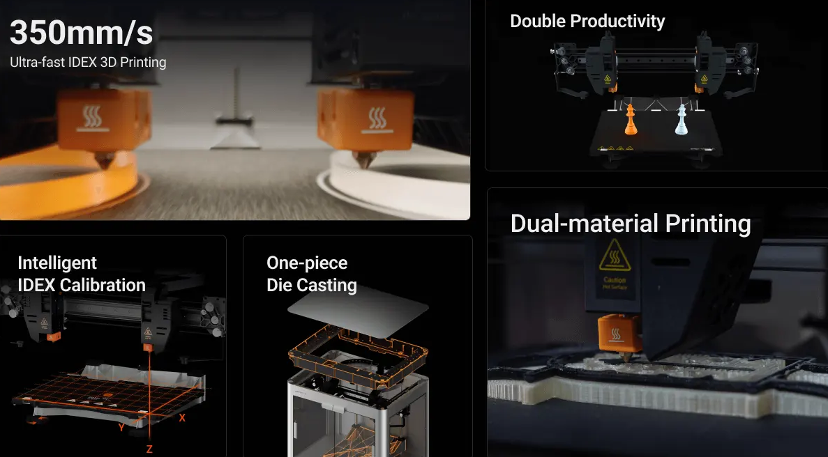 Snapmaker --- J1S High Speed IDEX 3D Printer