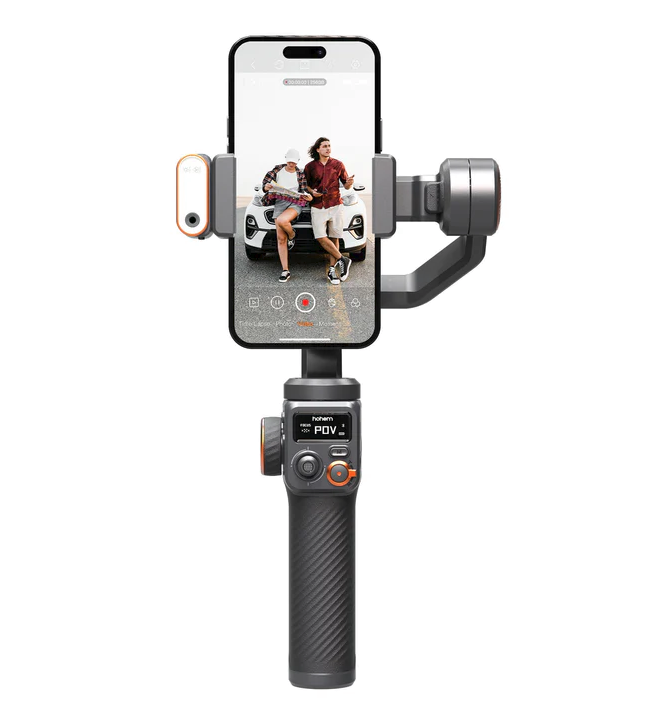 Hohem ---- iSteady M6 Smart Phone Gimbal With Fill Light and Ai tracking Sensor