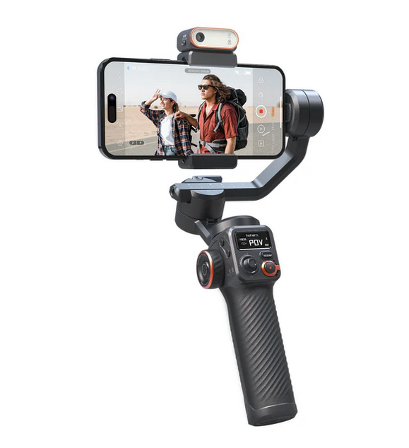 Hohem ---- iSteady M6 Smart Phone Gimbal With Fill Light and Ai tracking Sensor