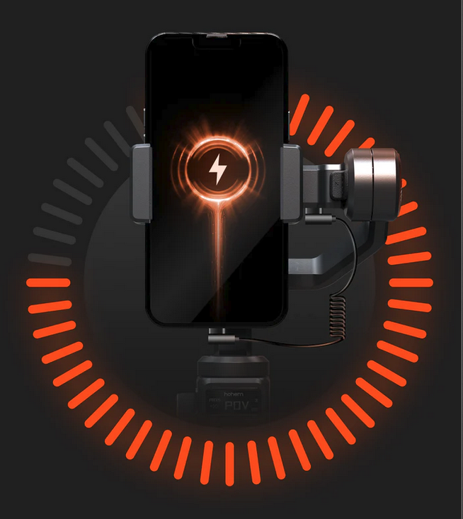 Hohem ---- iSteady M6 Smart Phone Gimbal With Fill Light and Ai tracking Sensor