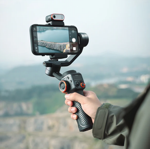 Hohem ---- iSteady M6 Smart Phone Gimbal With Fill Light and Ai tracking Sensor