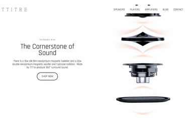 Trettitre  - Tresound Mini Bluetooth Deskstop Speaker