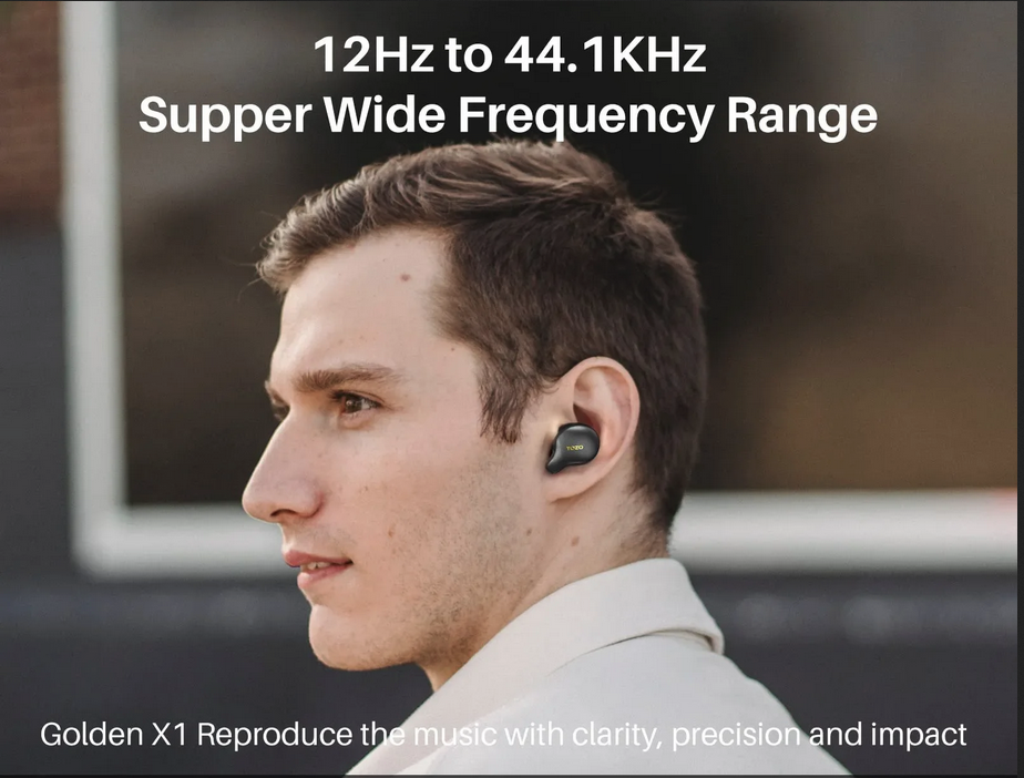 TOZO - Golden X1 Bluetooth 5.3 Earbuds