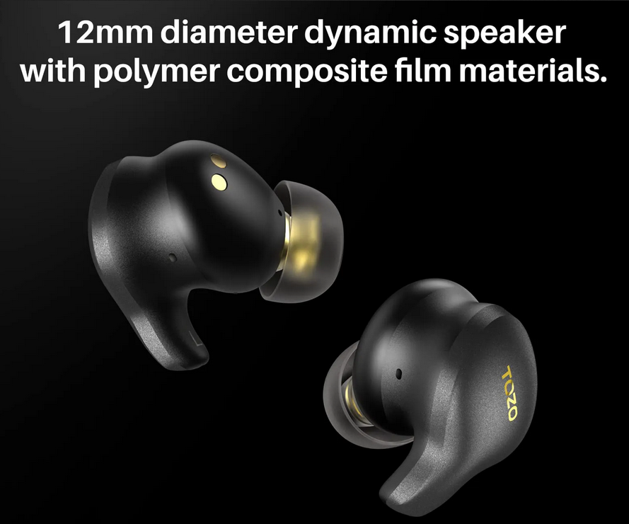 TOZO - Golden X1 Bluetooth 5.3 Earbuds