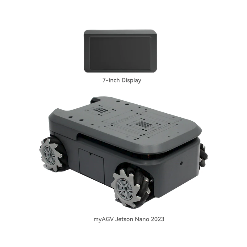 MyAGV 2023 - Jetson Nano - Autonomous Smart Mobile 4-Wheel Drive Navigation Vehicle