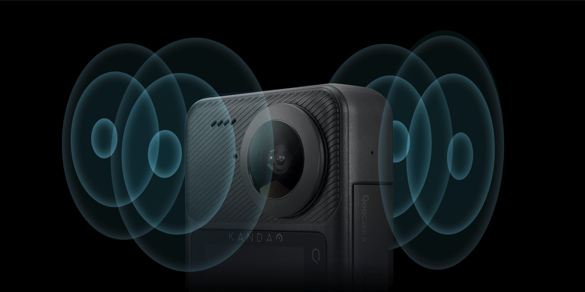 QoCam3 - 360 Degree Action Camera