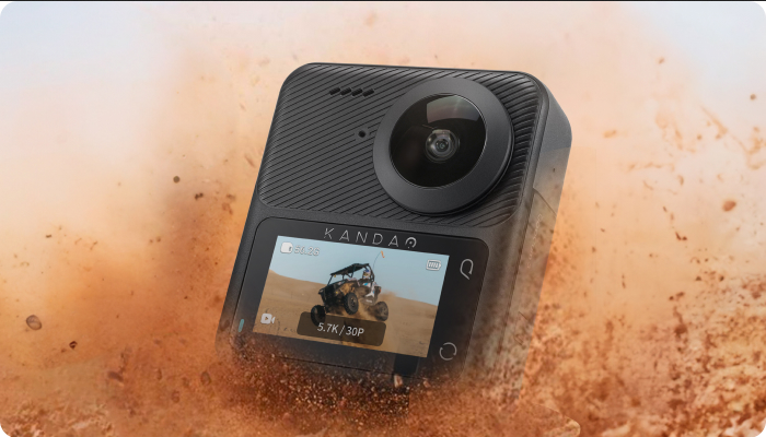 QoCam3 - 360 Degree Action Camera
