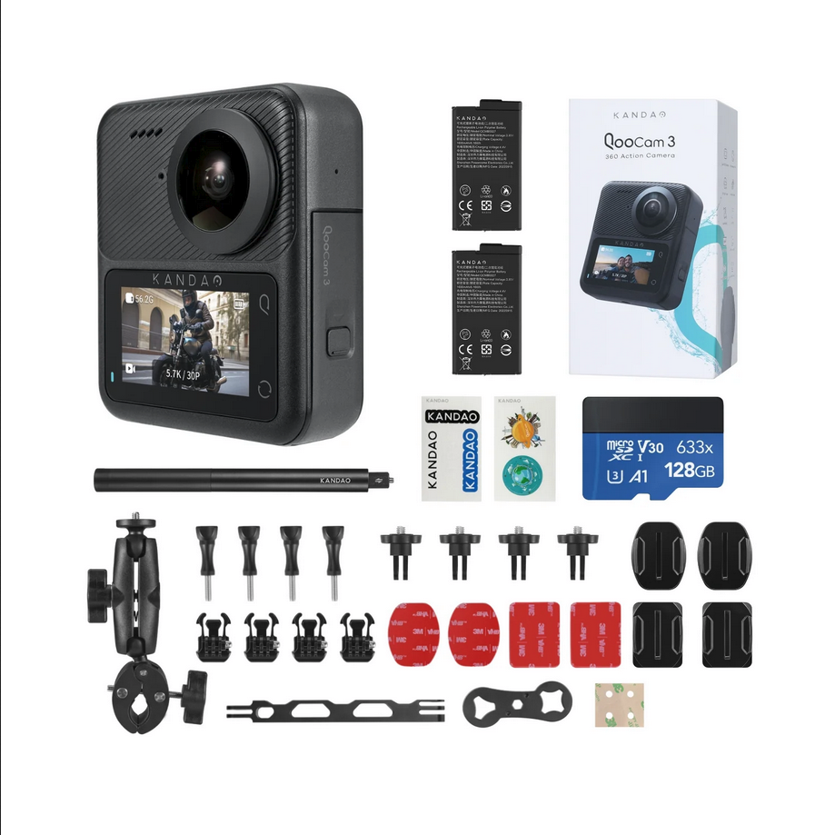 QoCam3 - 360 Degree Action Camera