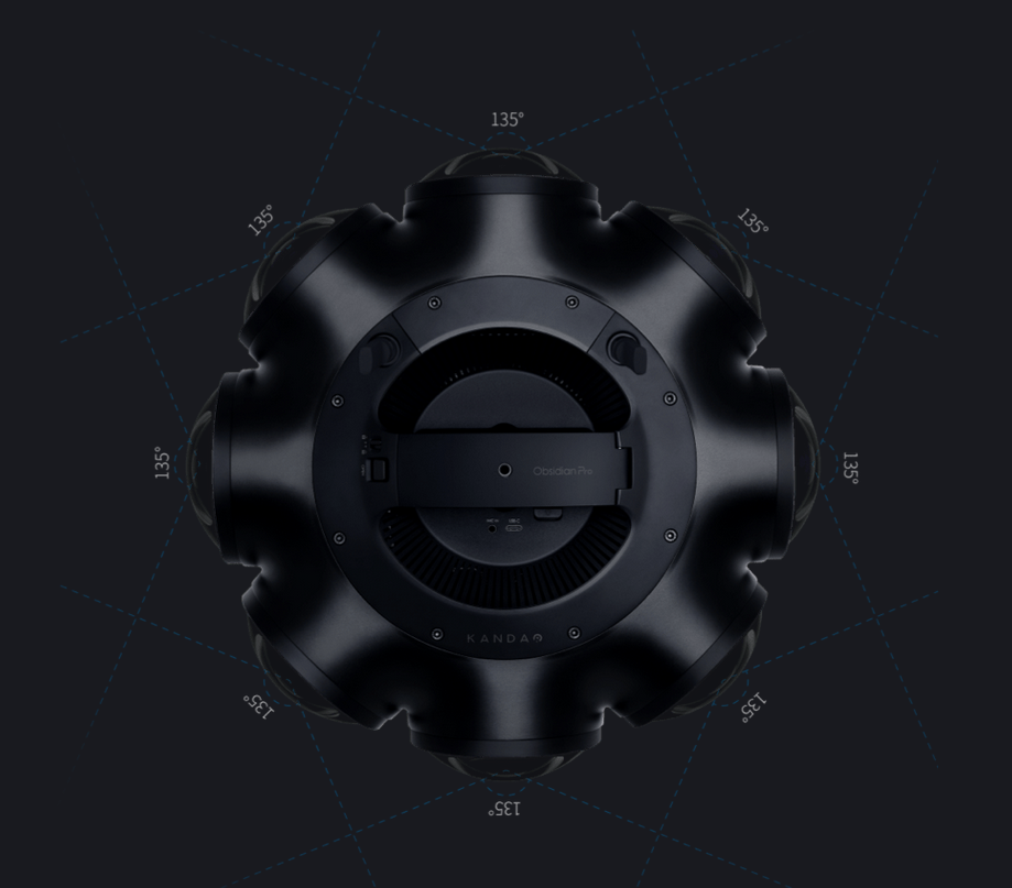 Obsidian Pro - Professional - 12 K - 3D VR Cinematic Camera