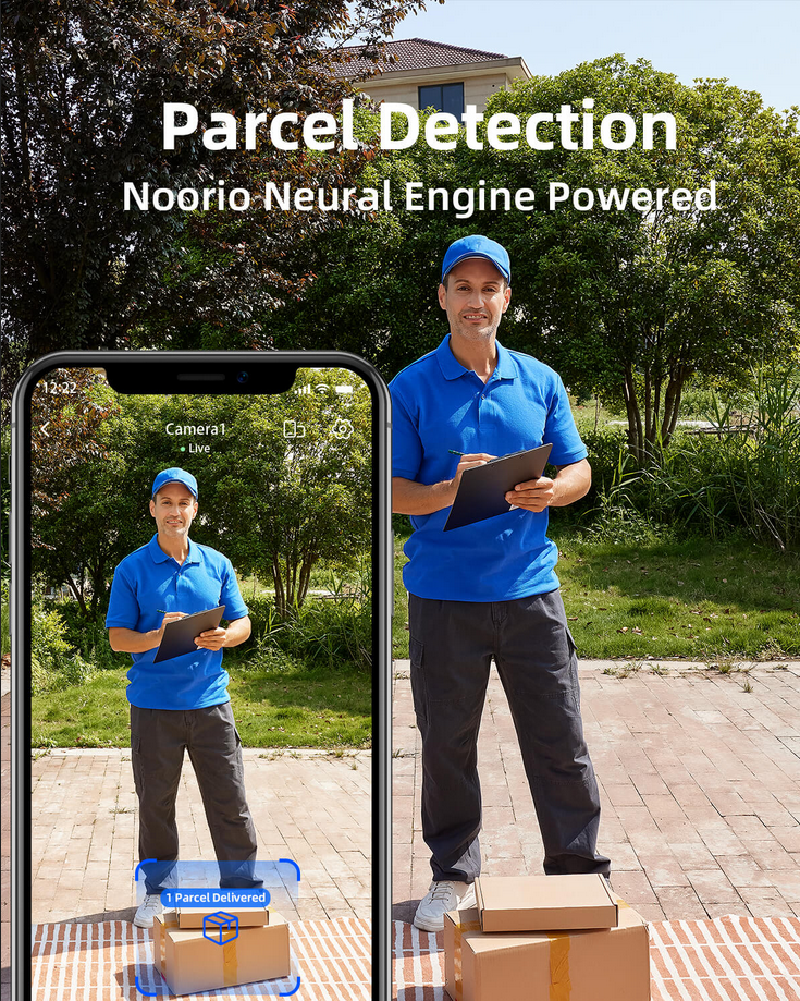 D110 Doorbell Camera with AI