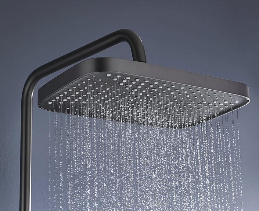 Functional Thremostatic Shower System with LED light and Temperature Display -- SST2207