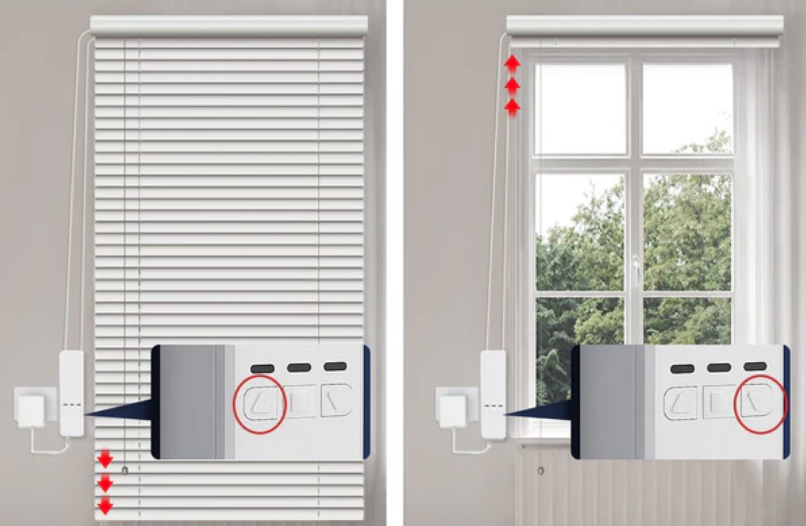 Smart WIFI Blind Mortorize Device - with Remote Control, App Control and Voice Control