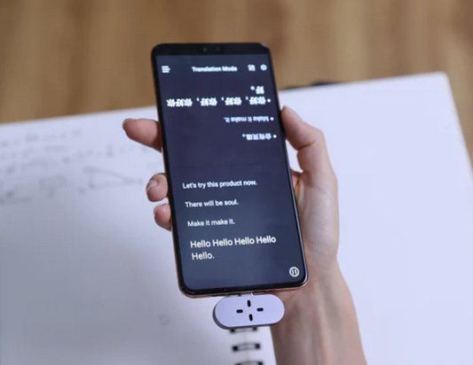 Zero - Compact Translator Device - Using Mobile phone