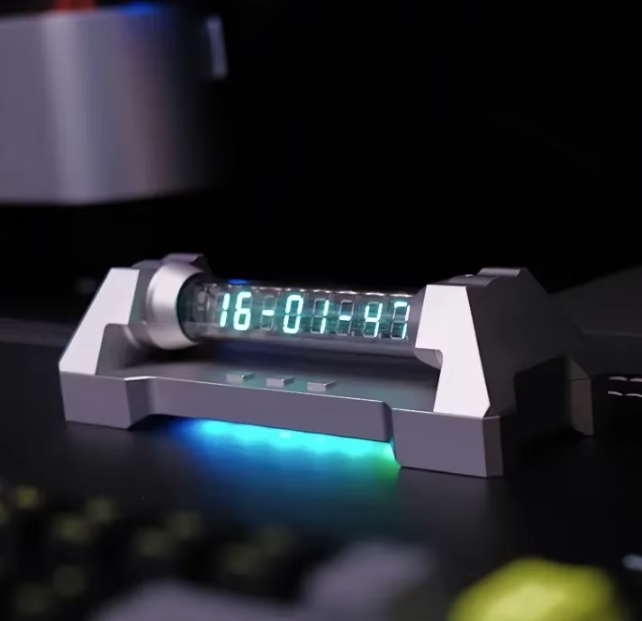 TGA- 159 Nixie Tube Digital Clock and Date Display