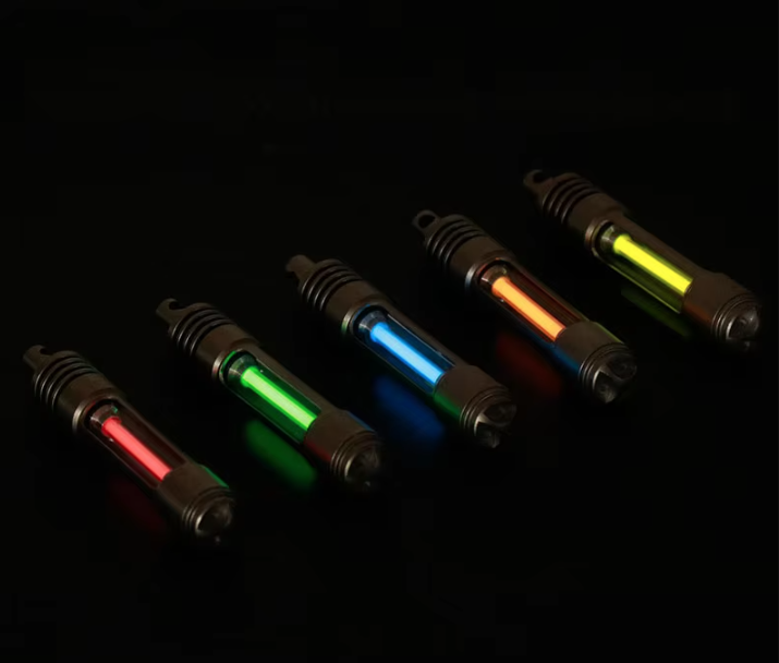 TGA-8323P -- Titanium Alloy Luminous - Photon Fob (Self- illuminating)