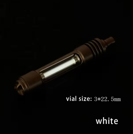 TGA-8323P -- Titanium Alloy Luminous - Photon Fob (Self- illuminating)
