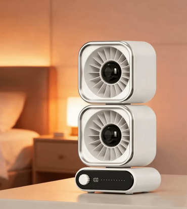 TGF-MCD450 Table Top Fan (Double Head) - Rechargable and Modern Design