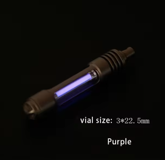 TGA-8323P -- Titanium Alloy Luminous - Photon Fob (Self- illuminating)