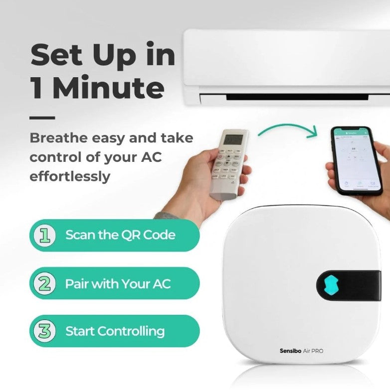 Sensibo Air Pro---- Smart AC Control Device with Air Quality Monitor