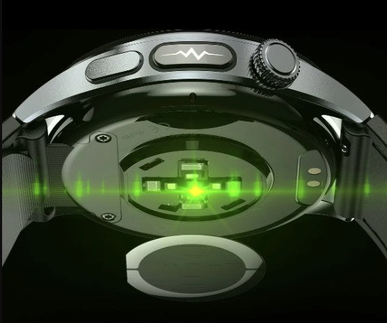 Bearscome Max 6 Smartwatch with Air-pump blood mearsuring band