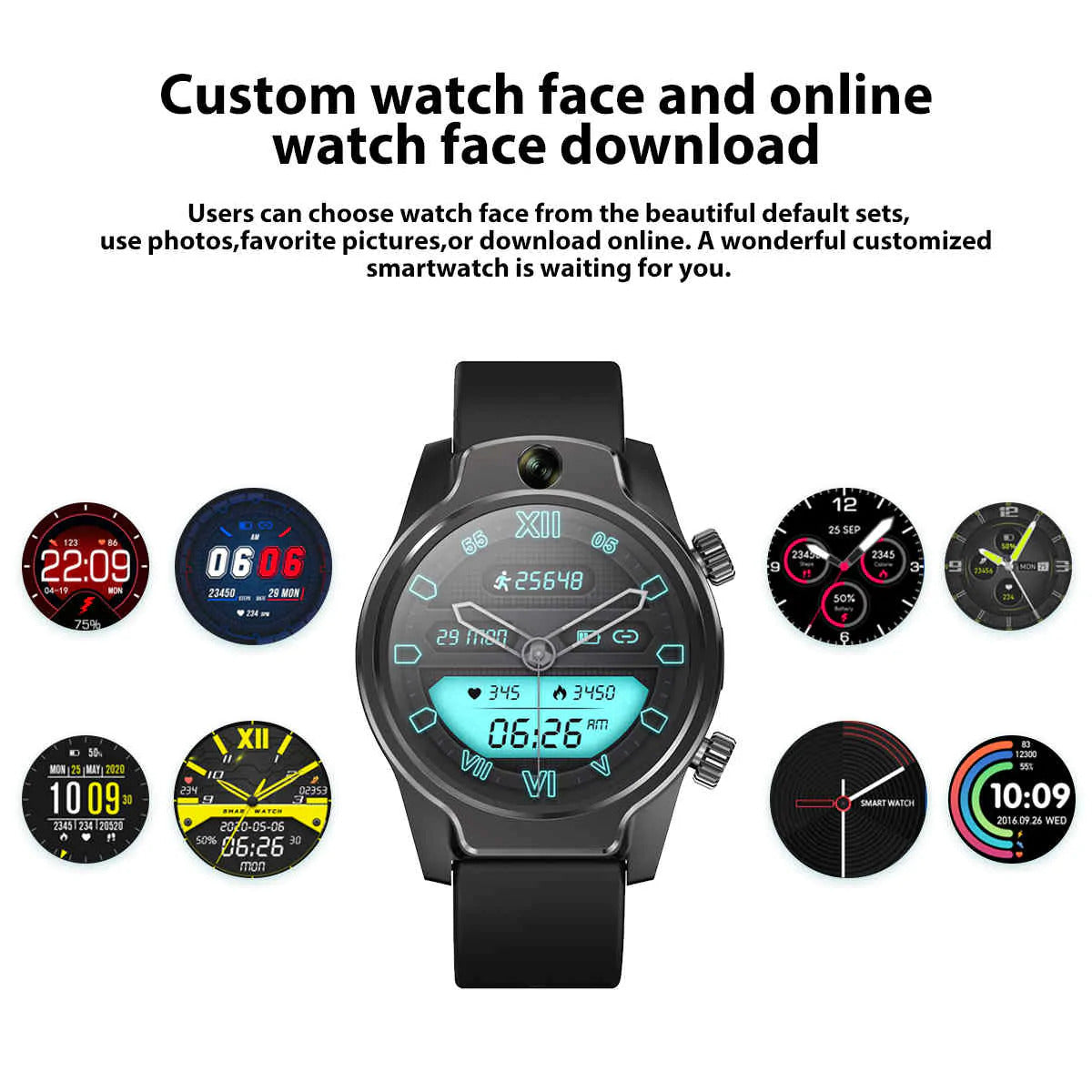 Rogbid - Brave/S08 ---- 4G IP68 Smartwatch