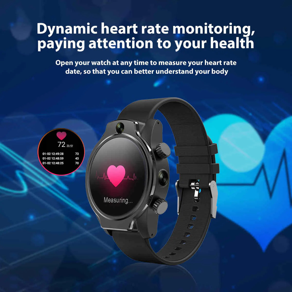 Rogbid - Brave/S08 ---- 4G IP68 Smartwatch