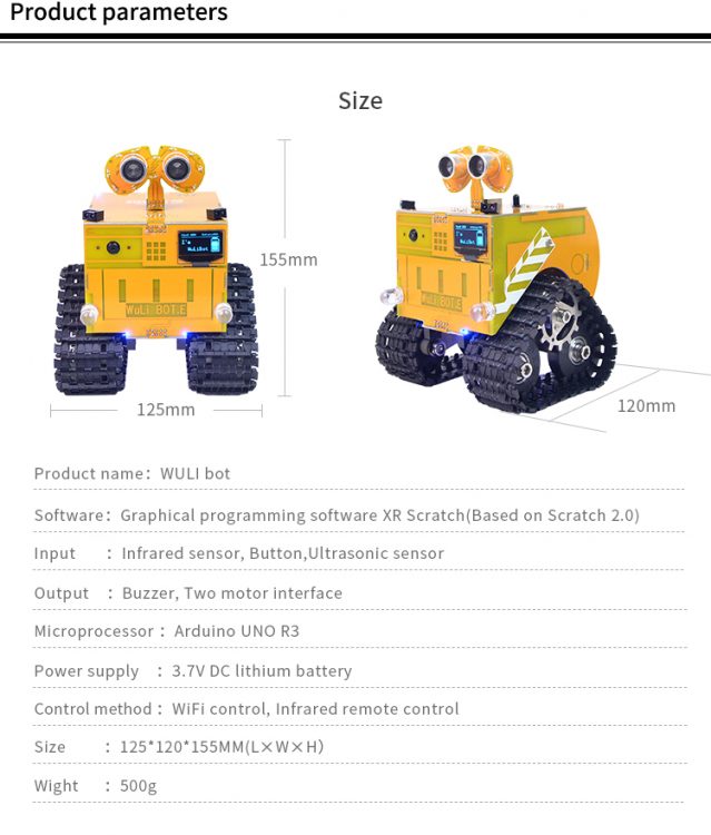 BOT - STEM - Wifi Robot for students
