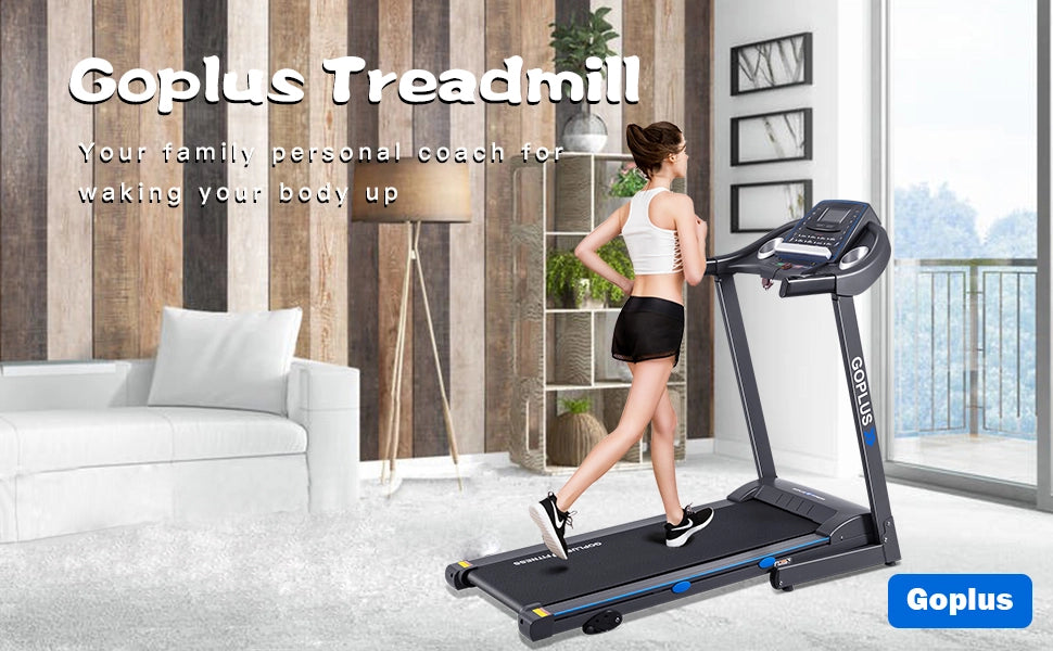 2.25HP Motorized - Electric Treadmill - Foldable with LCD Screen