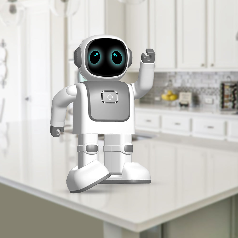 A Dancing Robot with Bluetooth Speaker and programable controls