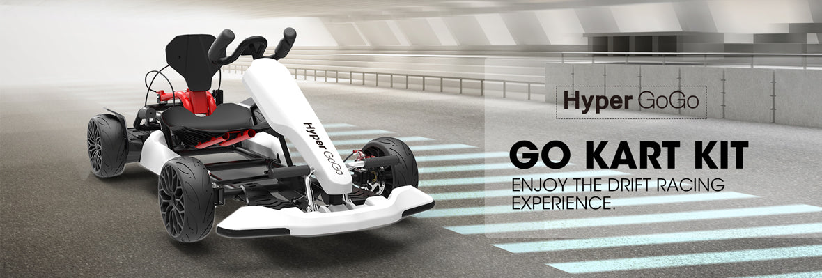 Hoverboard Go-Kart Kit  - Grey