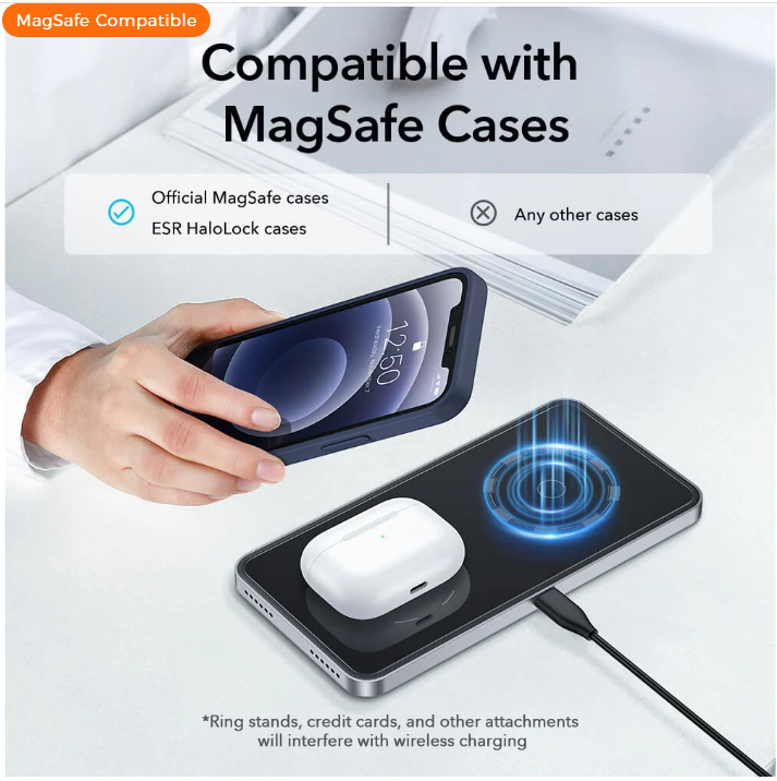 ESR - Halolock 2 in 1 Magnetic Wireless Charger