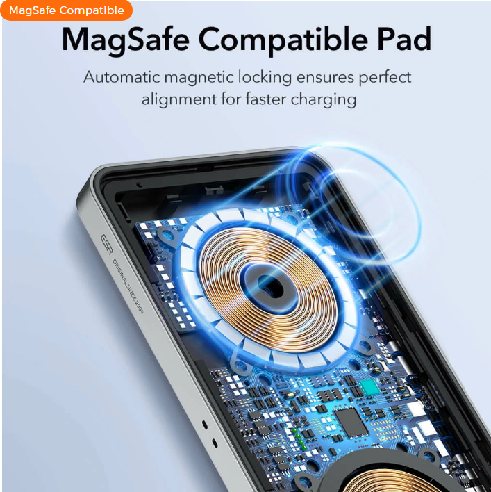ESR - Halolock 2 in 1 Magnetic Wireless Charger