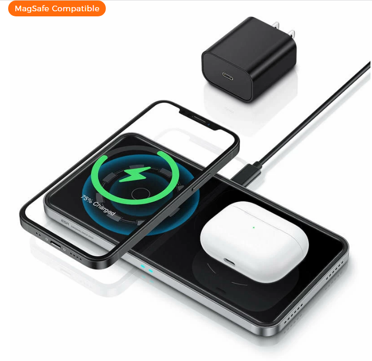 ESR - Halolock 2 in 1 Magnetic Wireless Charger