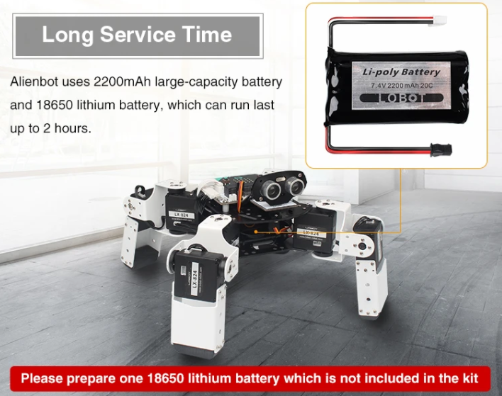 Alienbot Educational Robot  ---- STEM educational