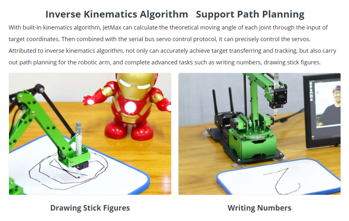 Hiwonder JetMax Robotic arm - Starter Kit