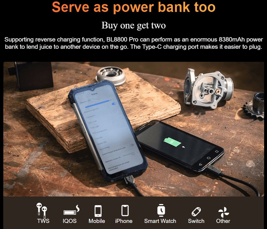 Blackview ---- BL8800 Pro -- 5G Rugged Smart Phone with Thermal Imaging