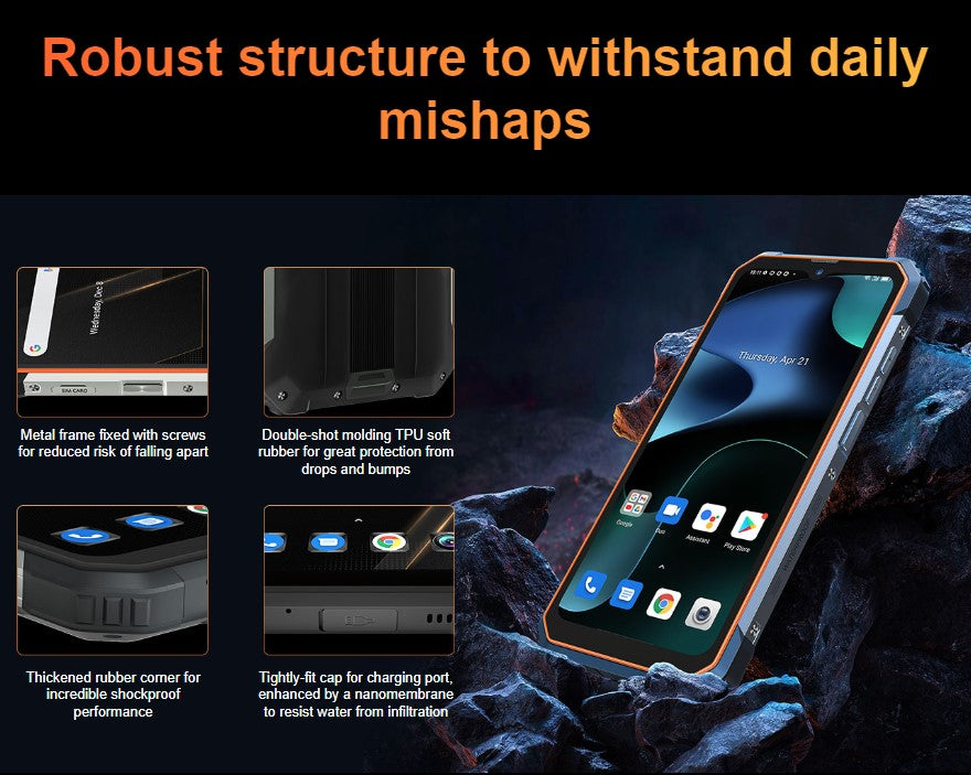 Blackview ---- BL8800 Pro -- 5G Rugged Smart Phone with Thermal Imaging