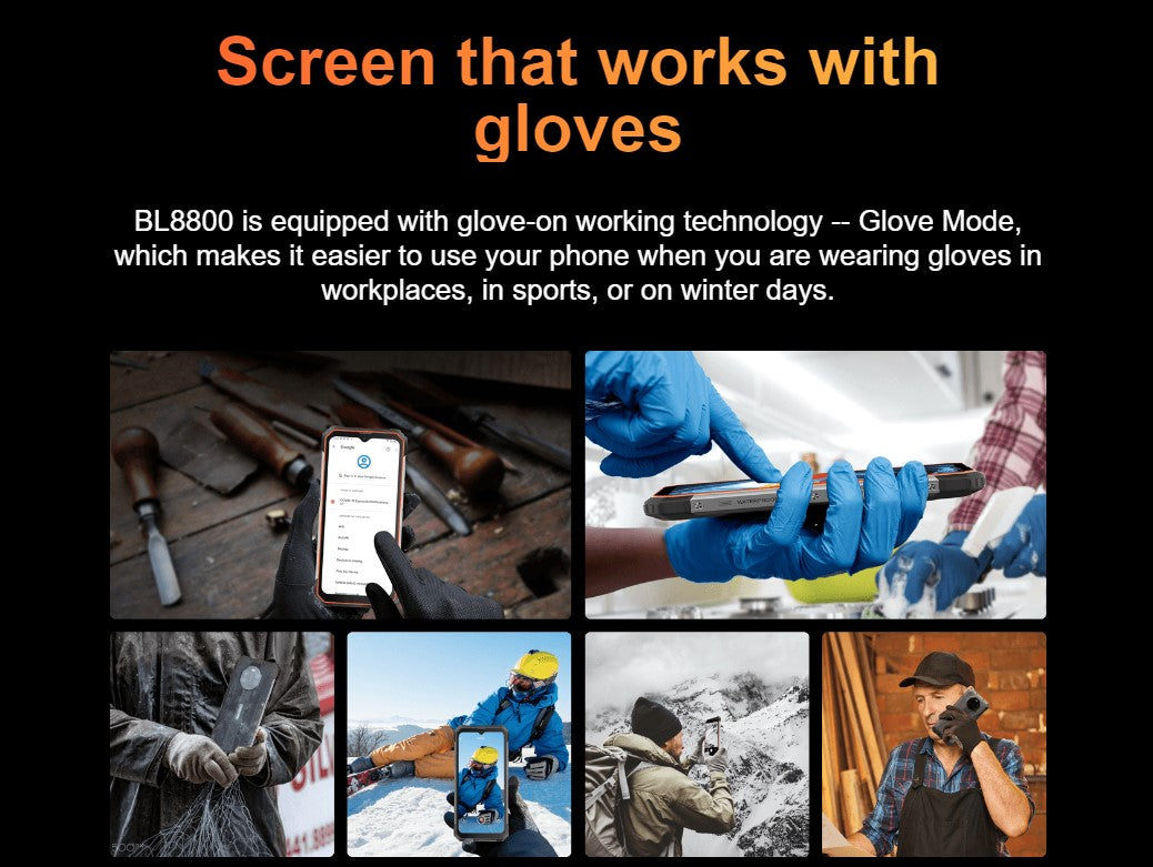 Blackview - BL8800 - Rugged 5G Smart Phone with IR Camera