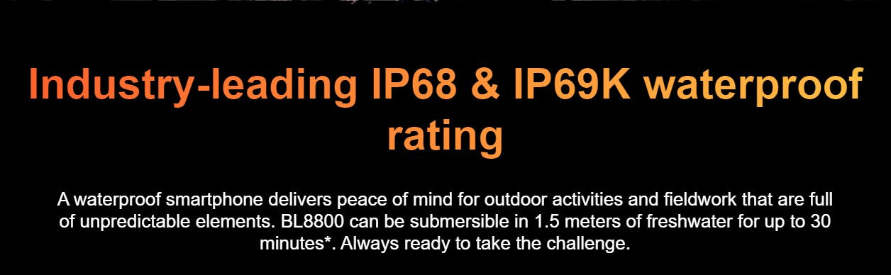 Blackview - BL8800 - Rugged 5G Smart Phone with IR Camera