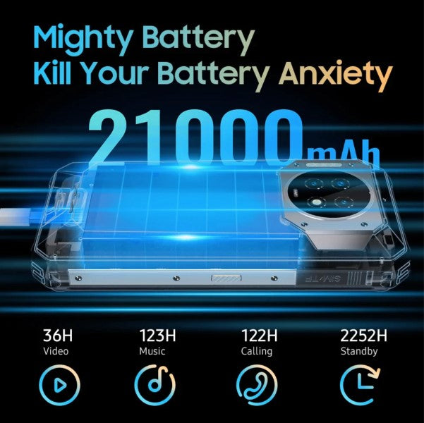 Oukitel - WP19 Dual 4G Rugged Smart phone with Night Vision Camera